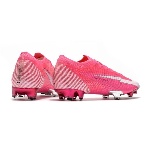 fodboldstøvler Nike Mercurial Vapor 13 Elite FG Mbappé Pink - Pink Hvid Sort_4.jpg